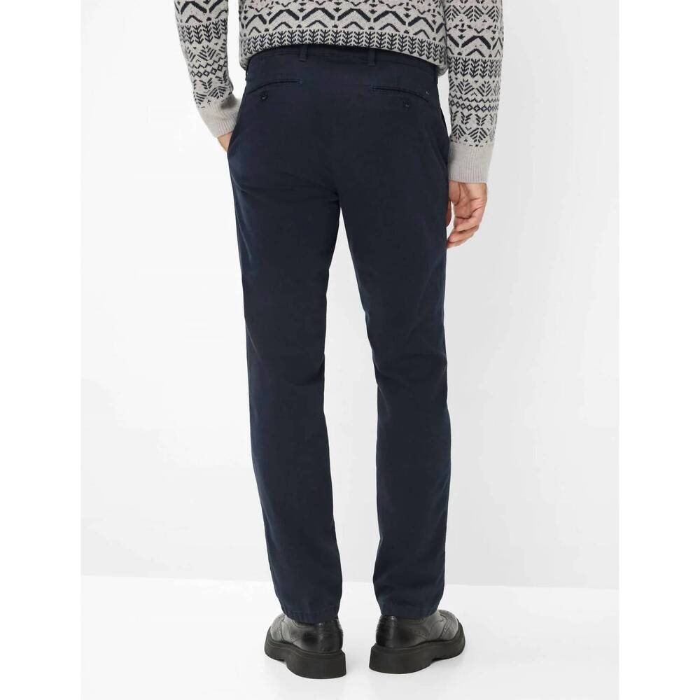 NEW BRAX evans flat front chino pants in 23 - midnight - Picture 5 of 5